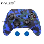 XBox Series S X Controller Water Transfer Printing Suojaava silikonikotelo peukalokahvalla