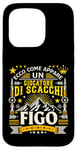 Coque pour iPhone 15 Pro Un Giocatore Di Scacchi Figo - Idee Regalo Per Scacchista