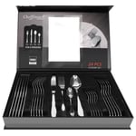 Set av bestick 24 delar för 6 personer Elegant Cheffinger Silver