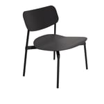 Petite Friture - Fromme Lounge Armchair, Black - Loungestoler - Tom Chung - Svart - Metall