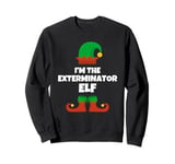 I'm Exterminator Elf Family Pajama Christmas Pest Control Sweatshirt