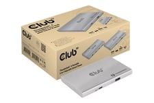 Club 3D Thunderbolt 4 Portable 5-in-1 Hub with Smart Power - dockningsstation - Thunderbolt 4