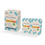 Aqua Wipes Gentle Eyelid Wipes - Baby Wipes - Sensitive Vegan Wet Wipes with Soo