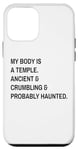 Coque pour iPhone 12 mini Funny Quote My Body Is A Temple