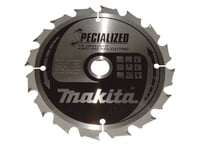 Makita Specialized, Trä, 16,5 Cm, 2 Cm, 9250 Rpm, 2 Mm, Makita