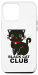 Coque pour iPhone 15 Plus Black Cat Club