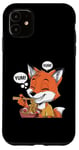 iPhone 11 Yum Fox Ramen Lover Cute Japanese Food Design Case