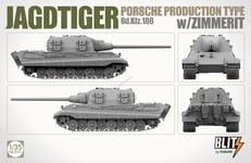 TAKOM 8012 1/35 JAGDTIGER PRODUCTION TYPE Sd.Kfz.186 w/ZIMMERIT