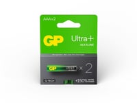 Gp Batteries Ultra+ Alkaline Aaa 1.5V 2Pce