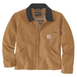 Carhartt Mens Relaxed Fit Duck Detroit Jacket - Brown - Size 2XL