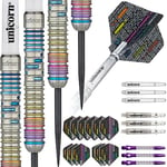 Unicorn Code Seigo Asada 90% tungstène Fléchette avec Pointe en Acier Unisexe, Multicolore, 23 g