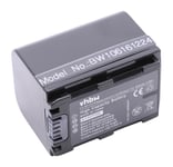 vhbw batterie compatible avec Sony Alpha DSLR-A390, DSLR-A390L, DSLR-A390Y caméra vidéo (950mAh, 7,2V, Li-ion) avec puce d'information