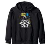 Video Game Astronauts Love Gaming Space Gamer Lost In Space Zip Hoodie