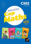 CAP Maths CM2 - Éd. 2021 - Livre élève Nombres et calculs  + Cahier géométrie + Dico Maths (Broché)