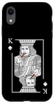 iPhone XR Poker Player Design for a casino party - King with Cigar Case