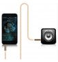 Cable Jack/Jack Metal pour CROSSCALL CORE?M4 Smartphone Voiture Musique Audio Double Jack Male 3.5 mm Universel - OR