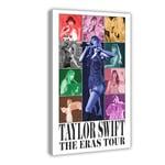 Hemdekor Taylor Swift The Eras Tour Väggkonst World Tour Filmaffisch Oinramad Gåvor 40x60cm