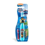 Paw Patrol Surprise Kids Electric Toothbrush with Replaceable Head and Battery, Comfortable Handle and Soft Bristles for Ages 3+