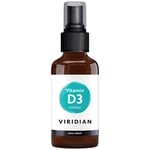 Viridian Nutrition D3 vitamin spray - 20 ml