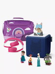 tonies Pink Headphones, Bag & 4 Tonie Audio Characters Toniebox Starter Set, Navy