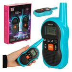 Walkie Talkie walkie talkies för barn 3 km räckvidd set om 2 st.