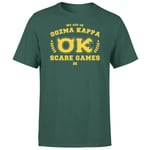 Monsters Inc. Oozma Kappa Scare Games Men's T-Shirt - Green - L - Vert Citron