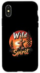 Coque pour iPhone X/XS Spiritueux pain au gingembre sauvage, plein air, exploration, aventure