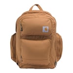 Carhartt Force Pro Backpack 17-Inch Laptop Sleeve and Portable Charger Compartment, Brown, One Size