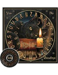 The Witching Hour - Spirit Board / Ouija Brett med Plakett By LIsa Parker