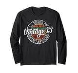 Vintage 2013 Bday Stamp 12th Birthday Gifts 12 Year Old Long Sleeve T-Shirt