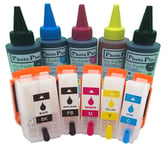 Refillable Cartridge & 500ml Archival ink compatible with Epson 202 Cartridges