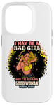 Coque pour iPhone 14 Pro Melanin Queen I May Be A Bad Girl But I'm A Damn Good Woman