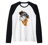 The Monkey, The pirate monkey Raglan Baseball Tee