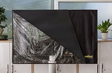 Python Coque de Protection pour TV et écran - 28" à 32" - Résistante aux intempéries - pour intérieur/extérieur - 78 x 48 cm - Noir