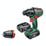 Slagborrmaskin Bosch Power Tools Advanced Impact 18 2x2,5 Ah 06039B5109