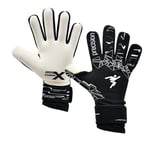 ​​Precision Fusion X Pro Lite Giga Professional Football Junior Goalkeeper Gloves, Black, 7