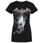 Batman Womens/Ladies Arkham Asylum Joker T-Shirt - XXL