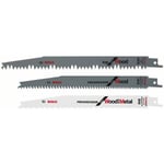 Lames scie sabre assorties par 3 - scie electrique