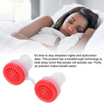 Upgrated Anti Snore Nose Purifier Snoring Aid Stopperce NoseAir Filter Red