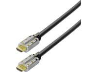 Maxtrack Hdmi-Anslutningskabel Hdmi-A Connector, Hdmi-A Connector 10,00 M Black C 505-10 L Hdmi-Kompatibel, Skärmad, Audio Return Channel, Ultra Hd-Hdmi Med Ethernet,