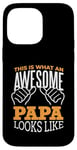 Coque pour iPhone 14 Pro Max This what an awesome pa looks like Fun Hands Meme