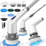 Electric Cleaner Cordless Power Brush Spin Scrubber for Tub Tile Floor Window UK