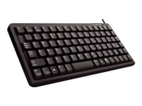 Cherry G84-4100 Compact Keyboard - Tangentbord - Ps/2, Usb - Belgisk - Svart