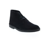 Clarks Desert Boot 2 26155499 Mens Black Wide Suede Lace Up Chukkas Boots