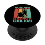 The Only Thing I Am Good At Is Being A Cool Dad - Father PopSockets PopGrip Adhésif