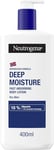 Neutrogena Norwegian Formula Deep Moisture Fast-Absorbing Body Lotion, 400ml