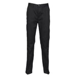 Henbury Womens/Ladies 65/35 Flat Fronted Slim Fit Chino Work Trousers - SR