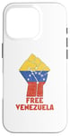 Coque pour iPhone 16 Pro Chemise vintage Free For Venezuela Freedom Venezuelan People