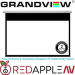 8ft 106" Grandview Cyber Electric 16:9 Home Cinema Projector Screen With Remote