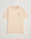 Maison Kitsuné Tonal Fox Head T-Shirt Smoke Beige